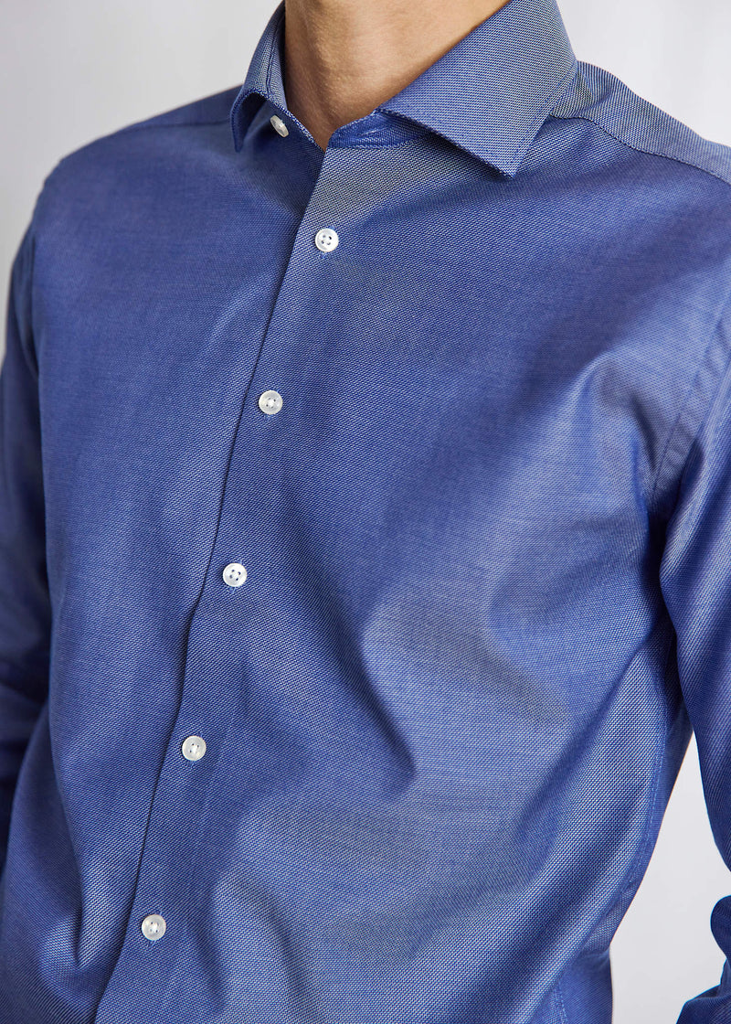 BS Adolis Modern Fit Skjorta - Blue