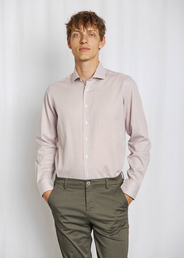 BS Bryce Modern Fit Skjorta - Sand