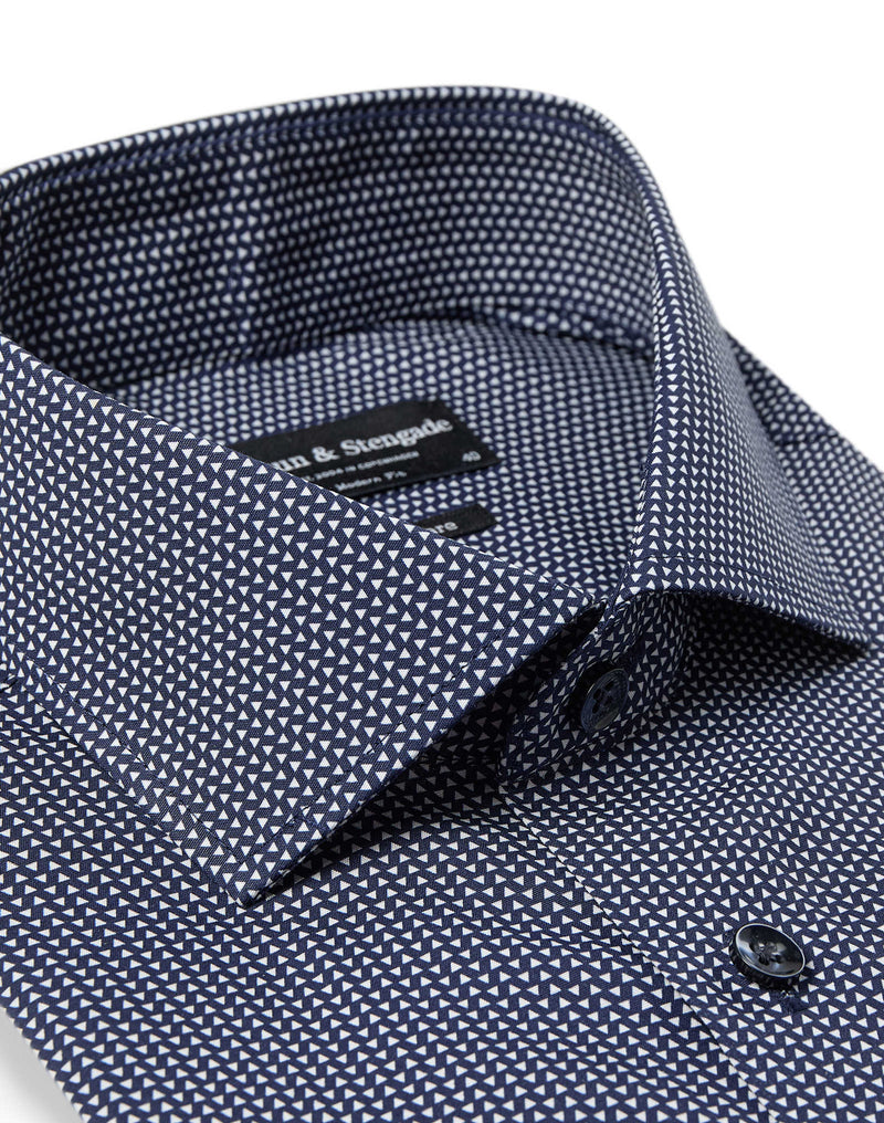 BS Gunnar Modern Fit Skjorta - Navy
