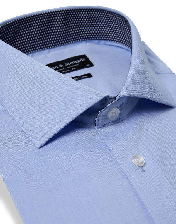 BS Aaron Modern Fit Skjorta - Light Blue