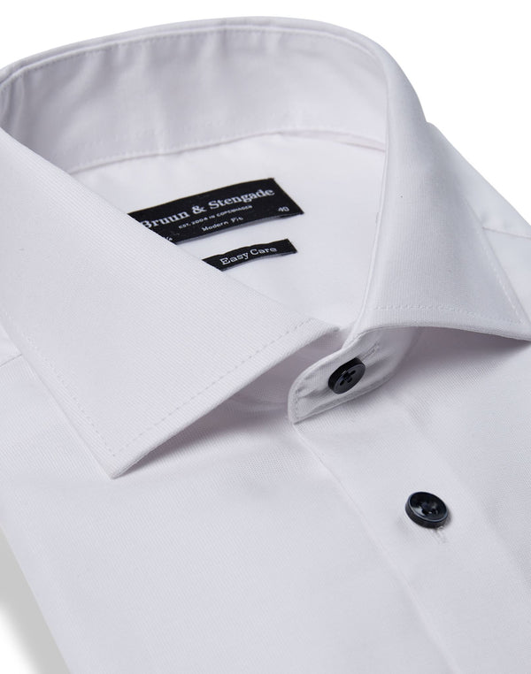 BS Pablo Modern Fit Skjorta - White