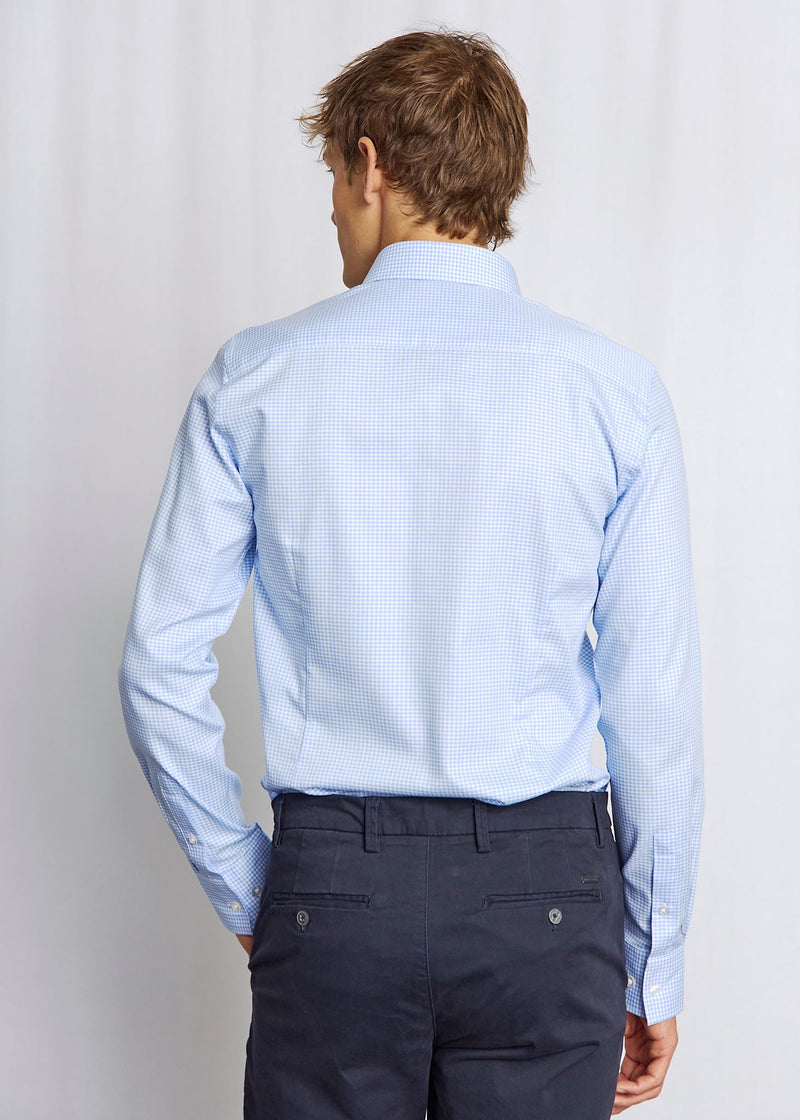 BS Austin Modern Fit Skjorta - Light Blue