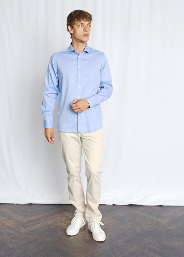 BS Adley Modern Fit Shirt - Blue