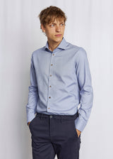 BS Corey Modern Fit Skjorta - Dark Blue