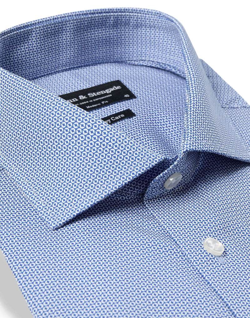 BS Zack Modern Fit Skjorta - Blue