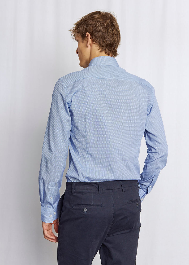 BS Zack Modern Fit Skjorta - Blue