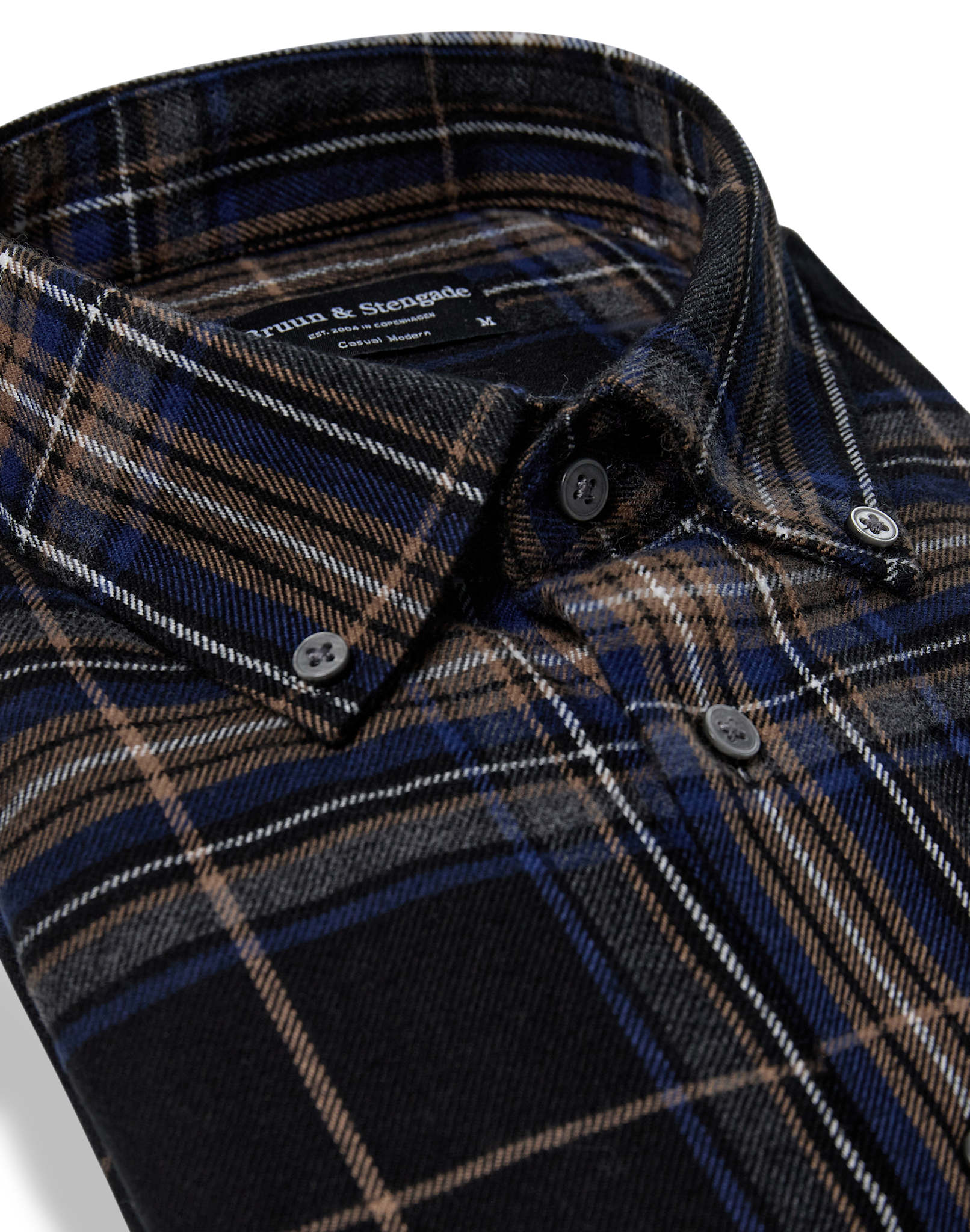 BS Shanin Casual Modern Fit Skjorta - Blue