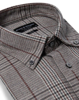 BS Tazul Casual Modern Fit Skjorta - Brown