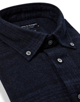 BS Akhlaq Casual Modern Fit Skjorta - Thunder