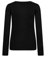 BS Asdis Regular Fit Stickat - Black
