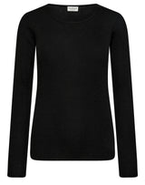 BS Asdis Regular Fit Stickat - Black