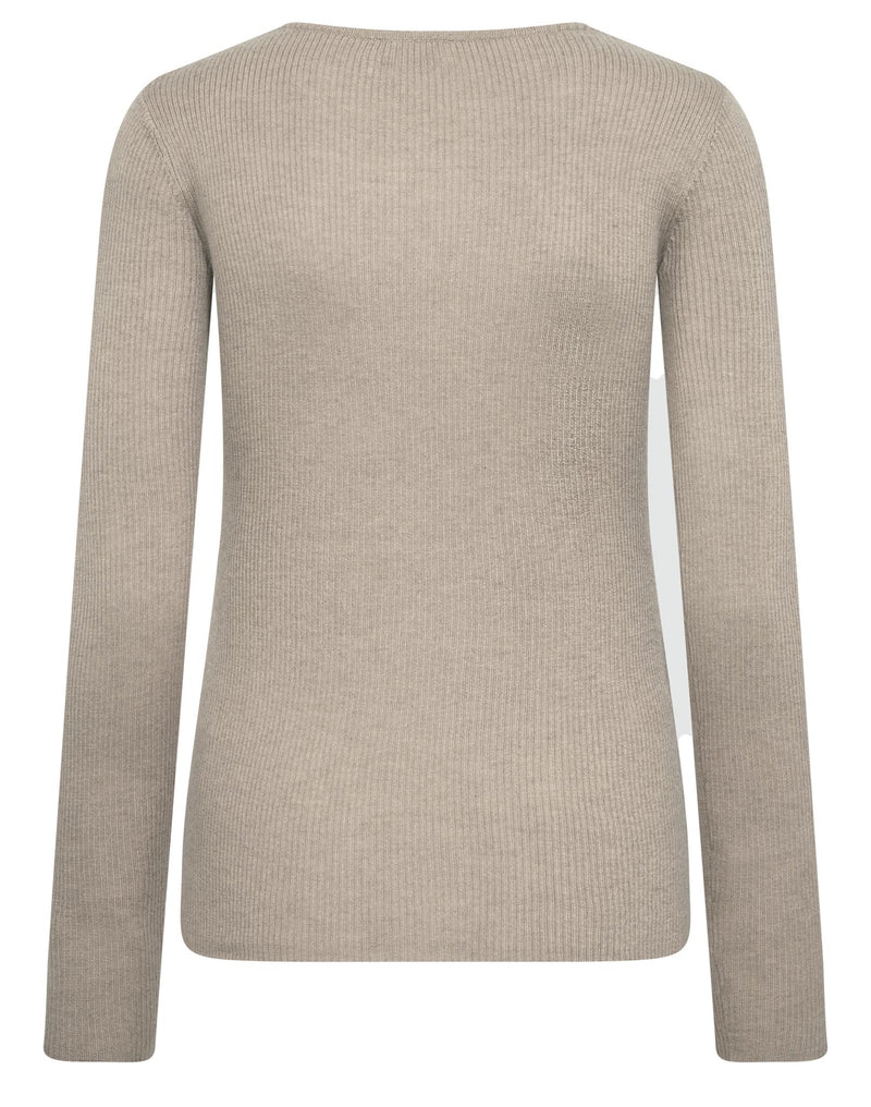BS Asdis Regular Fit Stickat - Sand