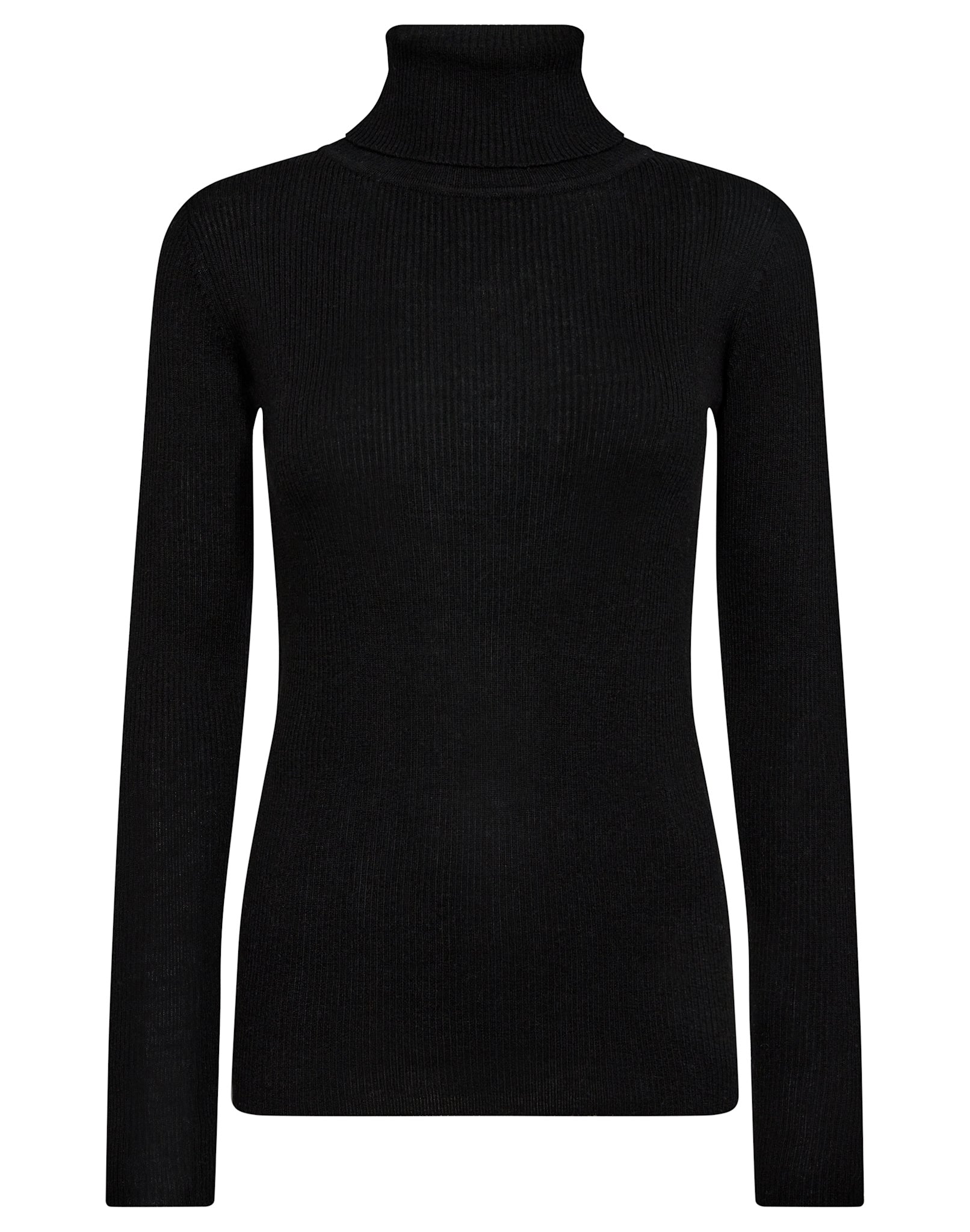 BS Hege Regular Fit Stickat - Black