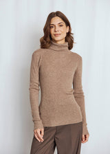 BS Hege Regular Fit Stickat - Brown