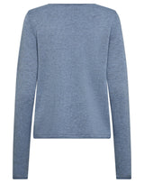 BS Ophelia Regular Fit Stickat - Dusty Blue