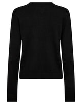 BS Kjersti Regular Fit Stickat - Black