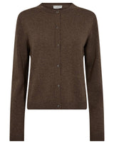 BS Kjersti Regular Fit Stickat - Dark Brown