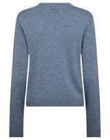 BS Kjersti Regular Fit Stickat - Dusty Blue