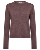 BS Kjersti Regular Fit Stickat - Plum