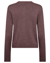 BS Kjersti Regular Fit Stickat - Plum