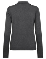 BS Eirin Regular Fit Stickat - Dark Grey