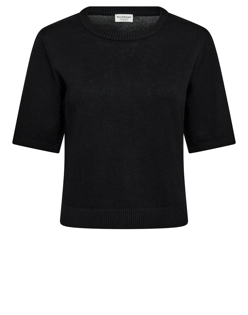 BS Eline Regular Fit T-Skjorta - Black