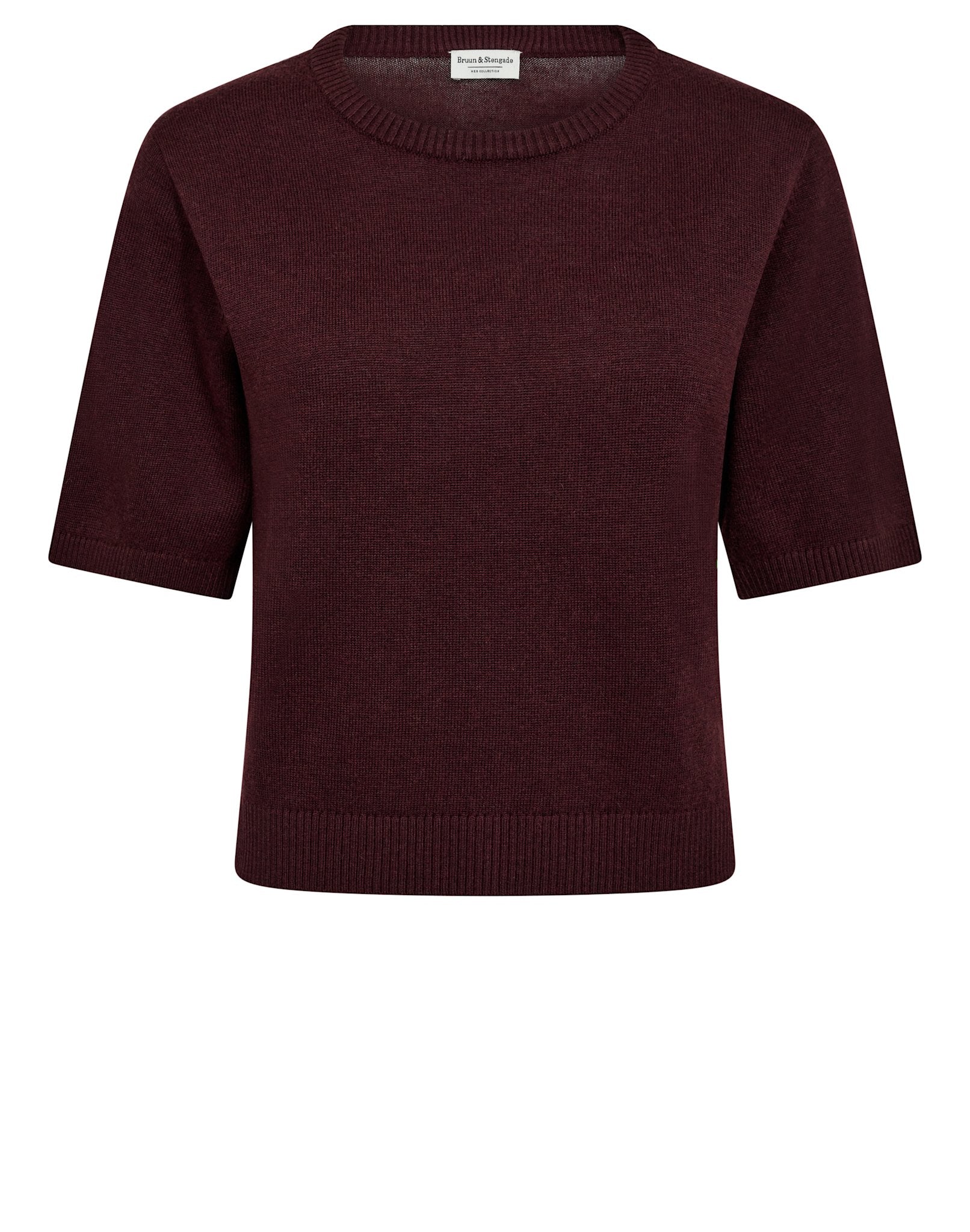 BS Eline Regular Fit T-Skjorta - Bordeaux