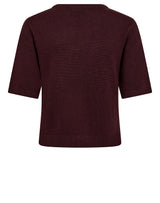 BS Eline Regular Fit T-Skjorta - Bordeaux