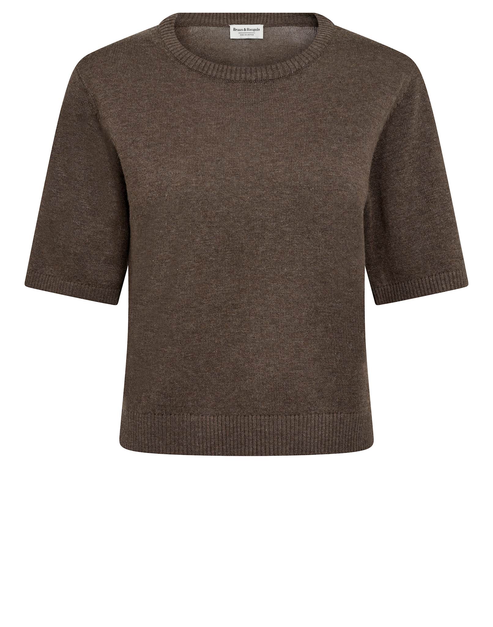 BS Eline Regular Fit T-Skjorta - Dark Brown