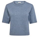 BS Eline Regular Fit T-Skjorta - Dusty Blue