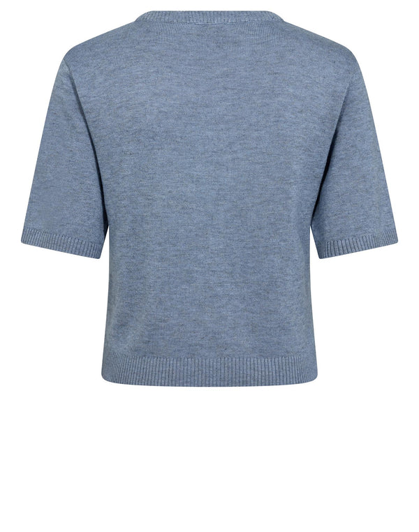 BS Eline Regular Fit T-Skjorta - Dusty Blue