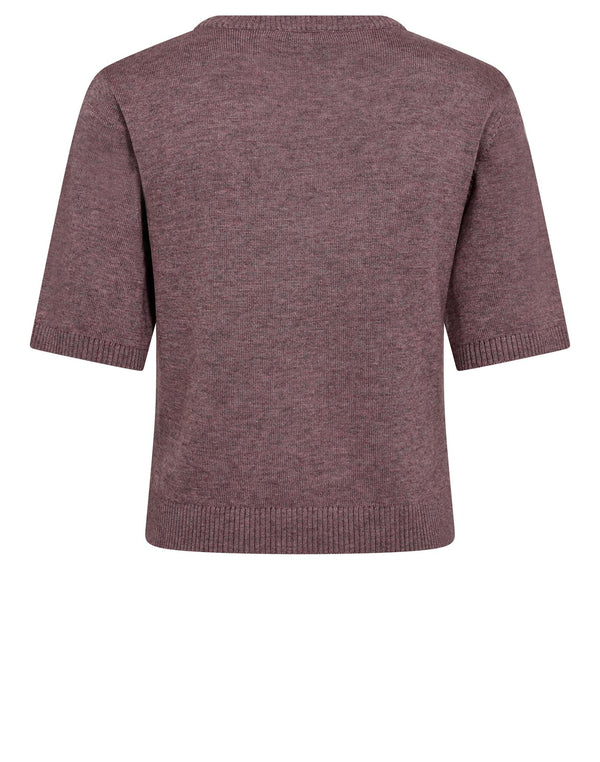 BS Eline Regular Fit T-Skjorta - Plum
