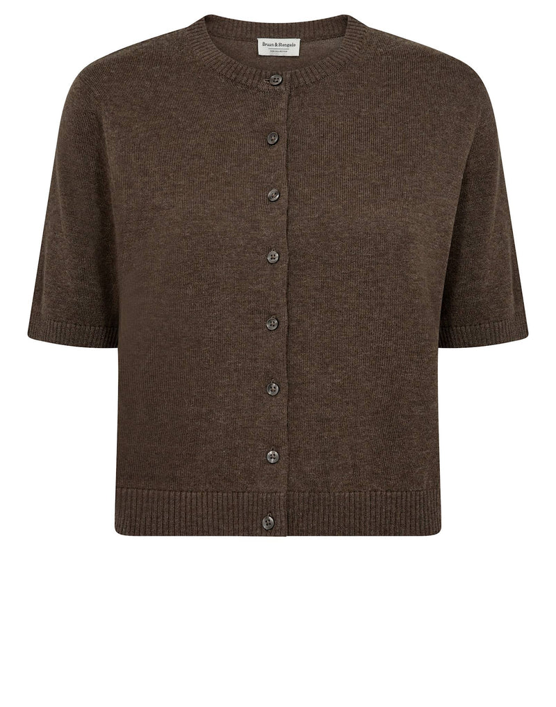 BS Ada Regular Fit Stickat - Dark Brown