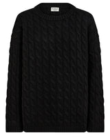 BS Miranda Regular Fit Stickat - Black