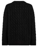 BS Miranda Regular Fit Stickat - Black