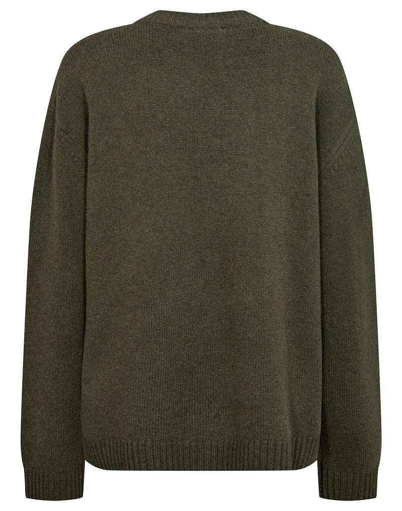 BS Lina Regular Fit Stickat - Army