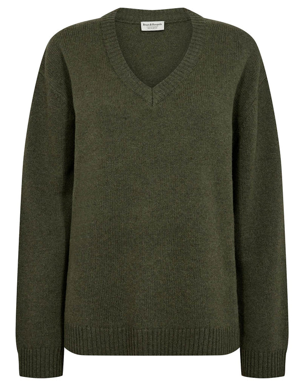 BS Lina Regular Fit Stickat - Army