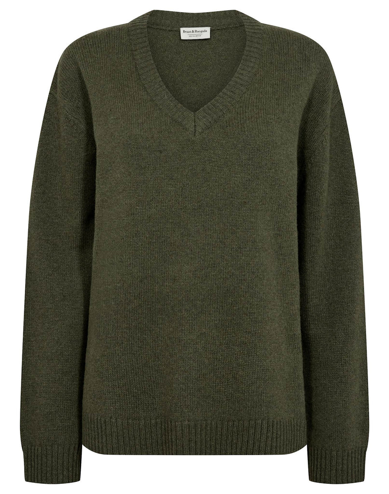 BS Lina Regular Fit Stickat - Army