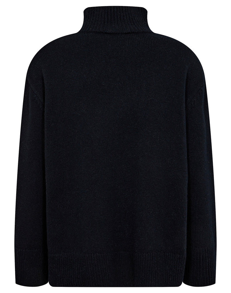 BS Mali Regular Fit Stickat - Navy