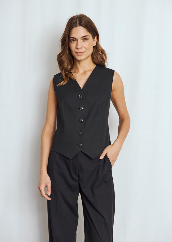 BS Una Slim Fit Väst - Black