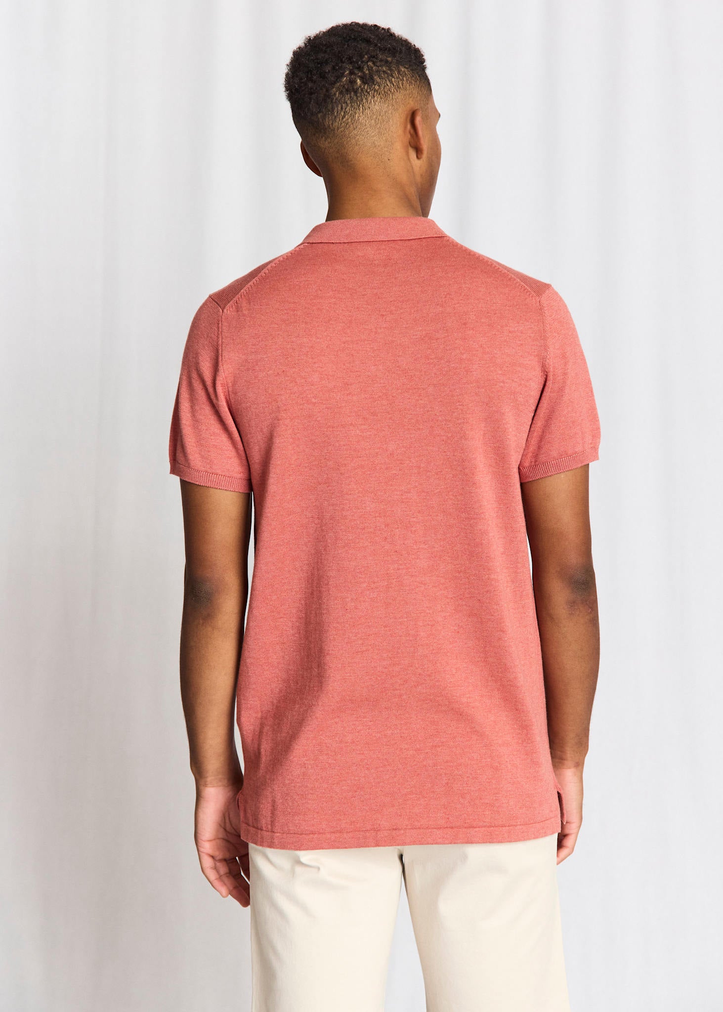 BS Baldo Regular Fit Pikétröja - Dusty Clay