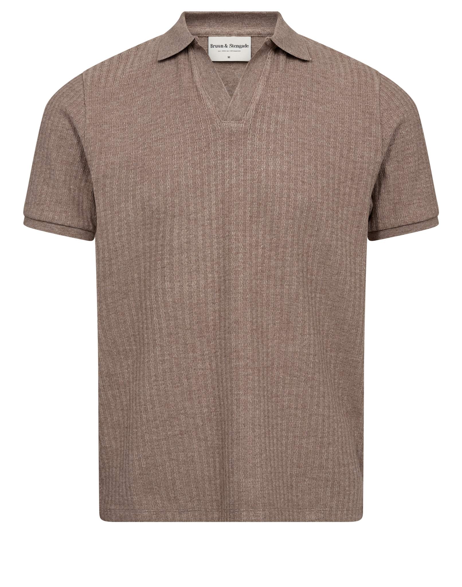 BS Santino Regular Fit Pikétröja - Mink