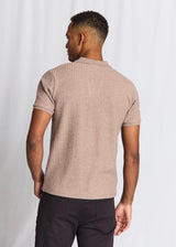 BS Santino Regular Fit Pikétröja - Mink