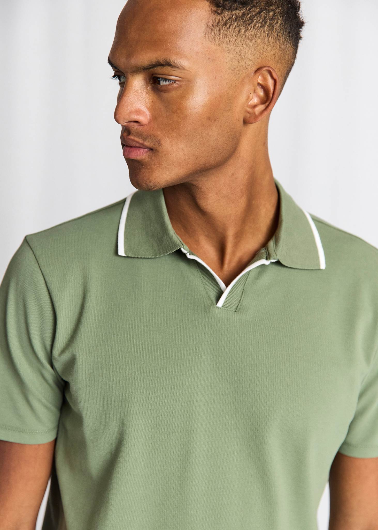 BS Syros Regular Fit Pikétröja - Green