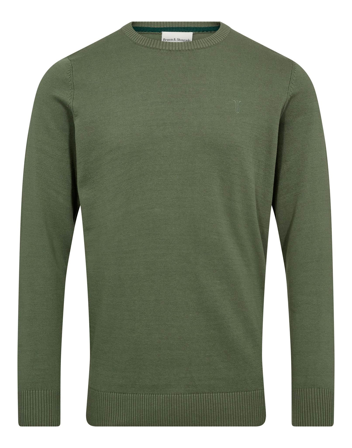 BS Jupiter Regular Fit Stickat - Green