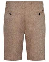 BS Paolos Regular Fit Shorts  - Brown