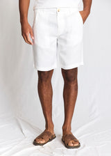 BS Paolos Regular Fit Shorts  - White
