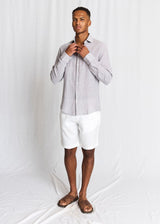 BS Paolos Regular Fit Shorts  - White