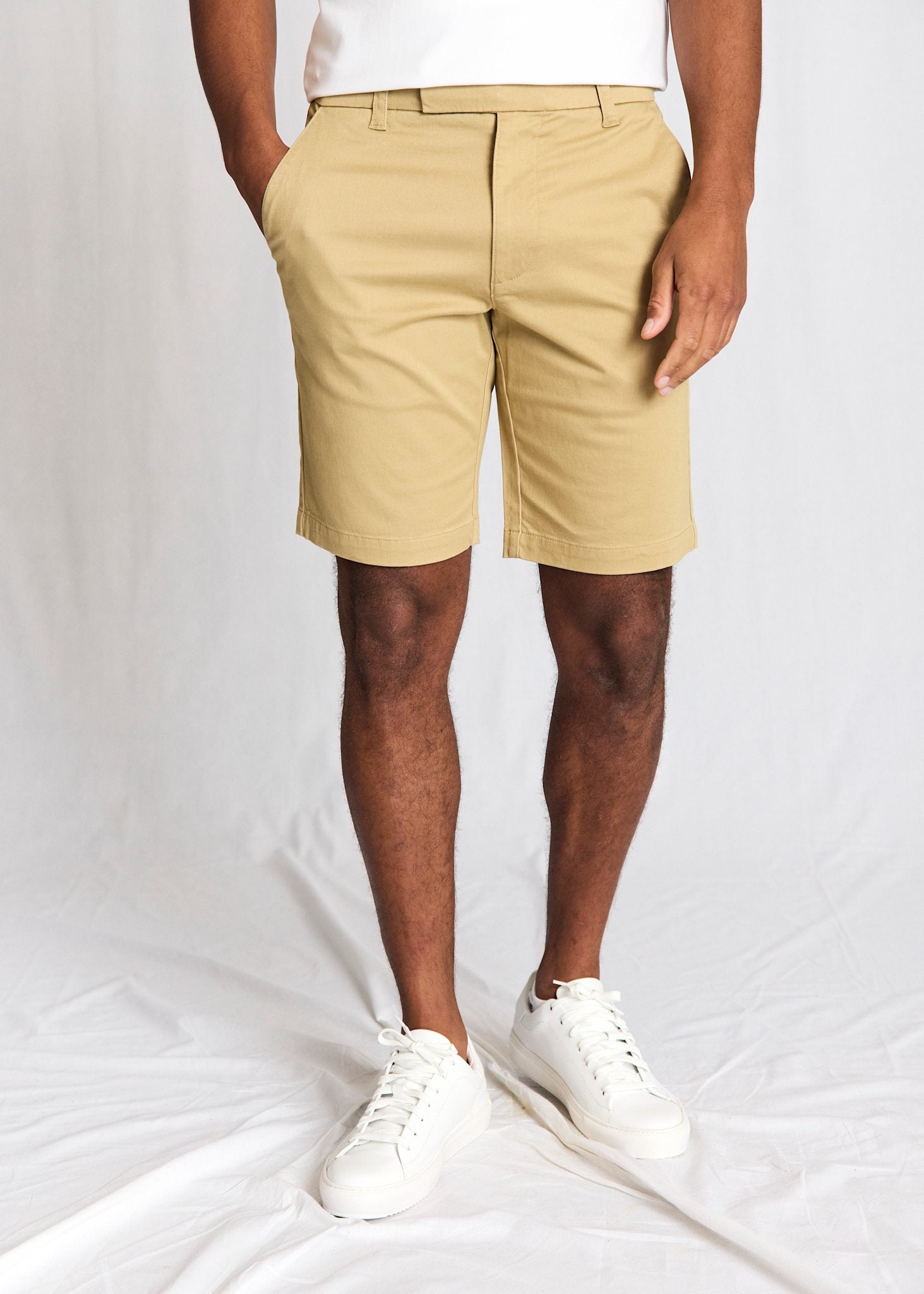 BS Loris Regular Fit Shorts - Beige