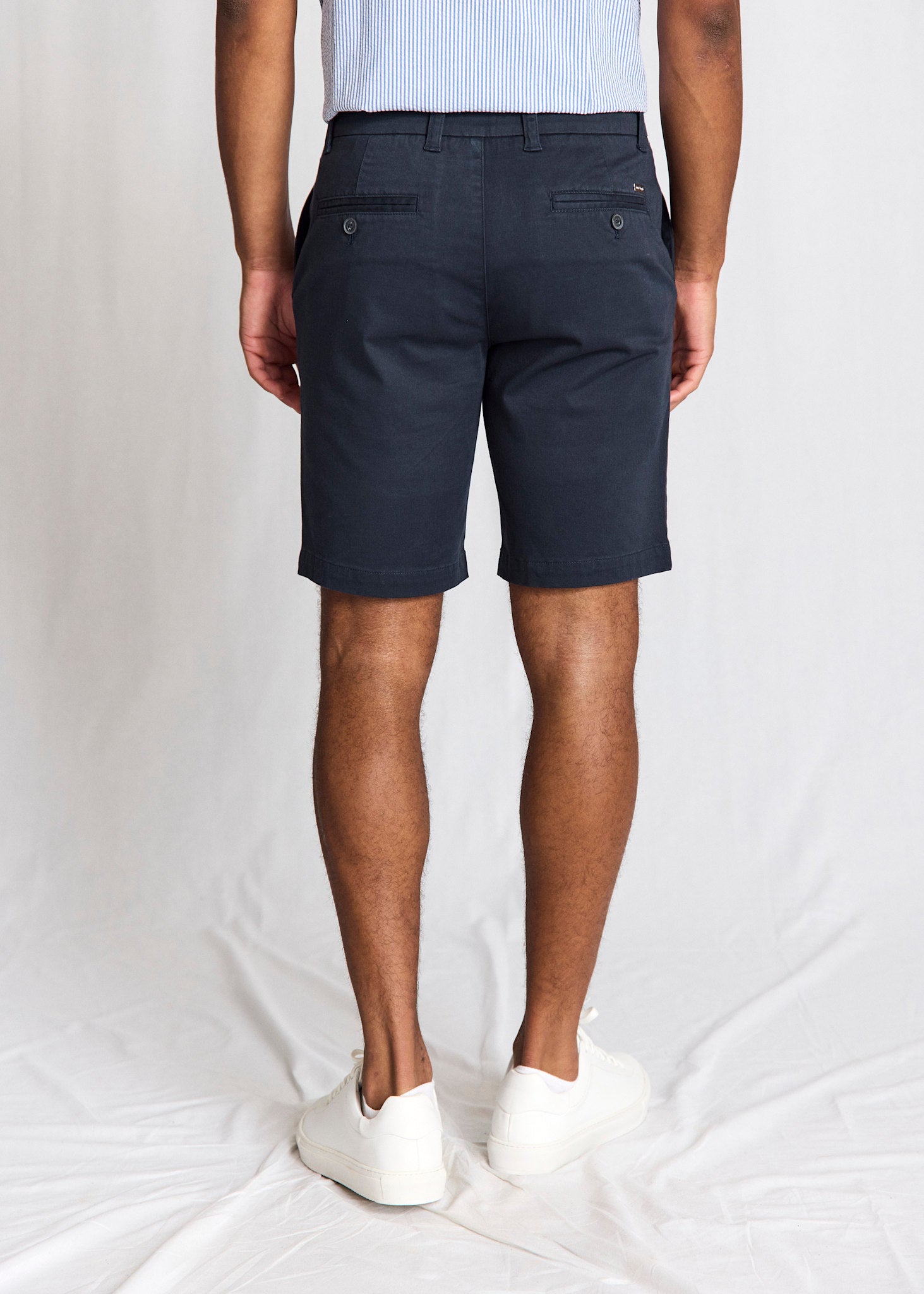 BS Loris Regular Fit Shorts - Navy